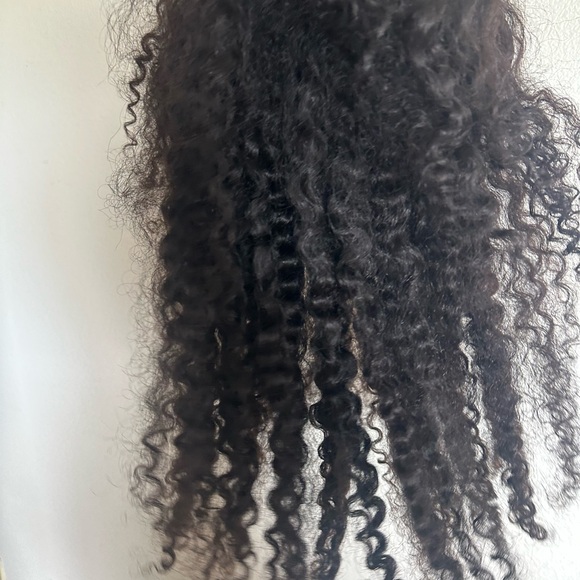 Curly Black Hair wig - Picture 6 of 9